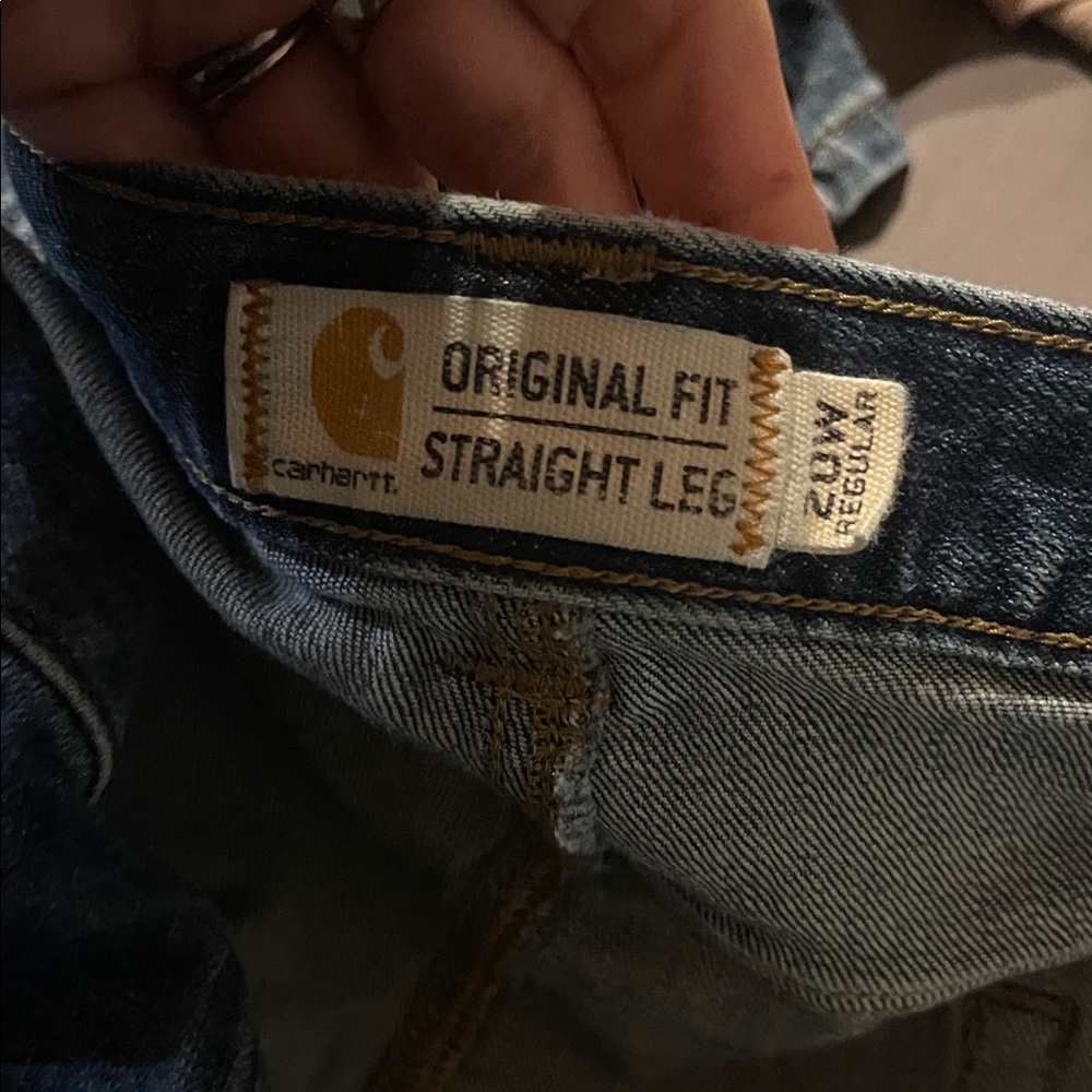 Carhartt Women's Straight Leg Jeans - Classic Blue